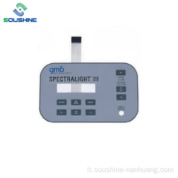 Finestra grigia trasparente Interruttore a membrana SpectraLight III